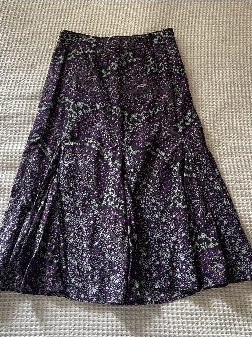 Purple skirt